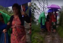 कर्णप्रयाग: बारिश, प्रसव पीड़ा और छह किमी का सफर; पहले पैदल फिर कुर्सी के सहारे गर्भवती को पहुंचाया अस्पताल